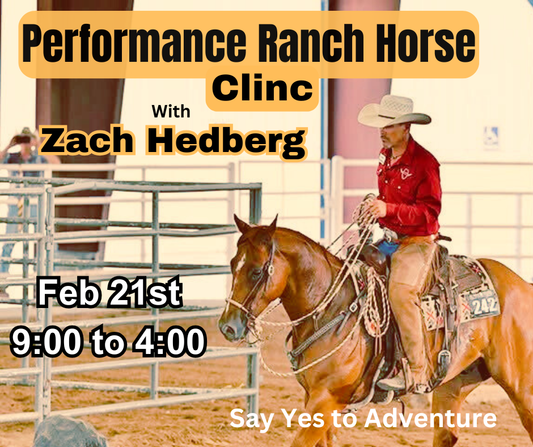 Performance Ranch Horse Clinic in Loyal, WI Feb 21