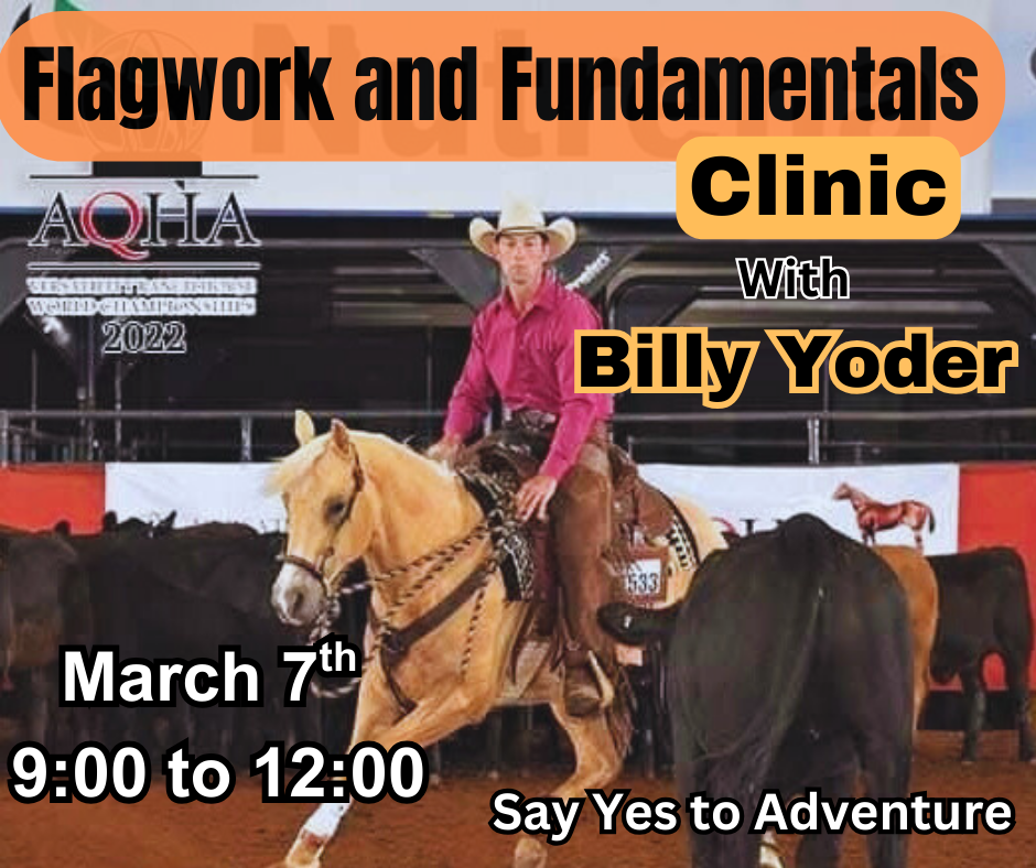 Flag Work and Fundamentals at Double H Arena Mondovi, WI Morning