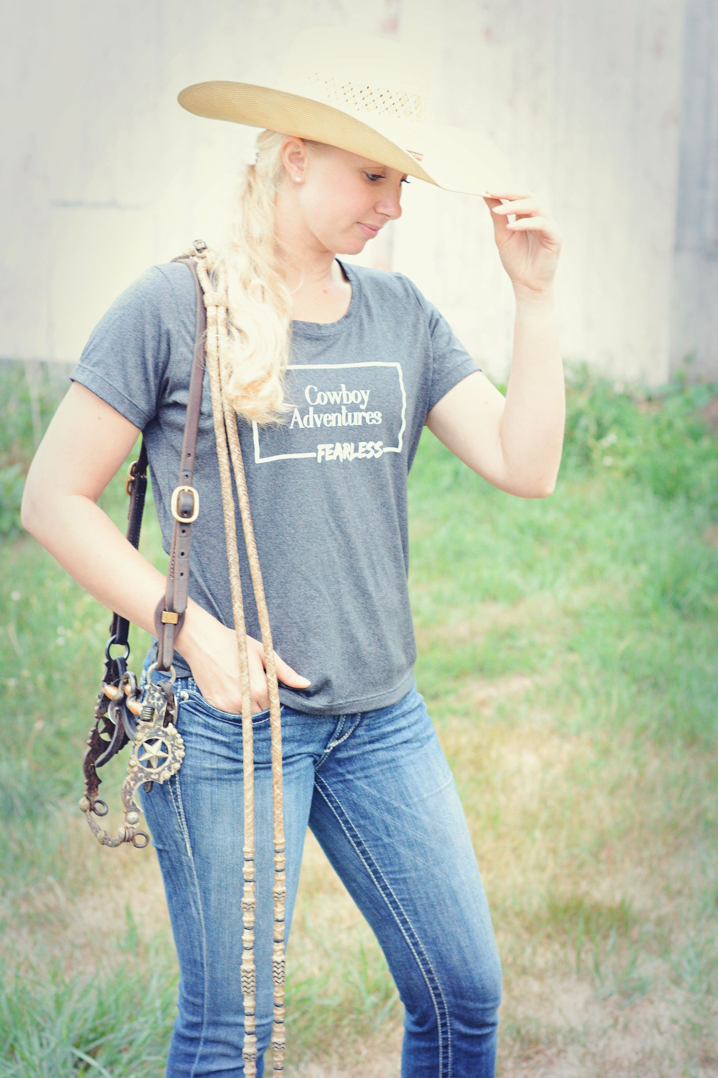 Heather Grey Dryfit Tee - Women's
