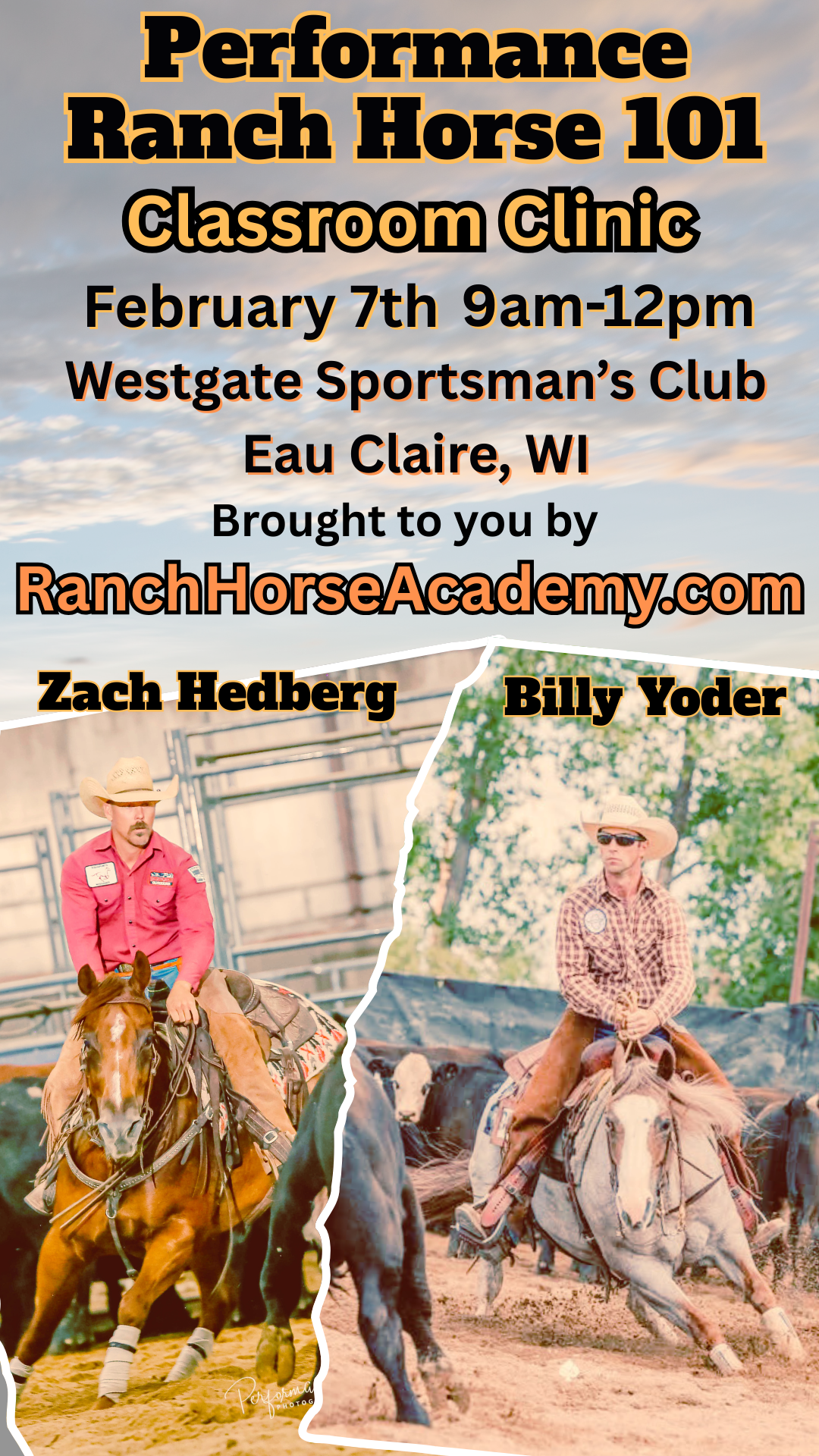 Ranch Horse Academy classroom clinic February 7th
