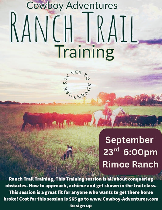 Sept 23rd Ranch Trail