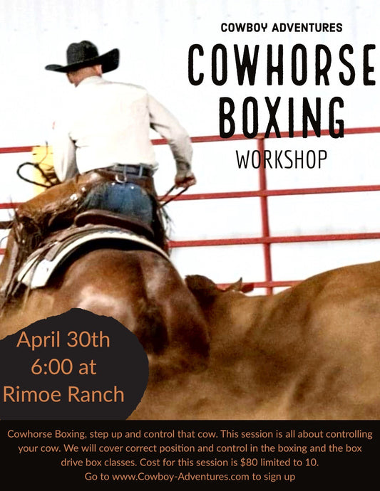 April 30th Cow Horse Boxing - 6pm